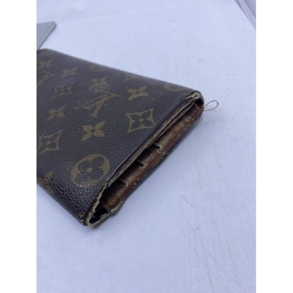 Louis Vuitton Brown Sarah De Large Canvas Travel M10988 Wallet - Picture 2 of 11